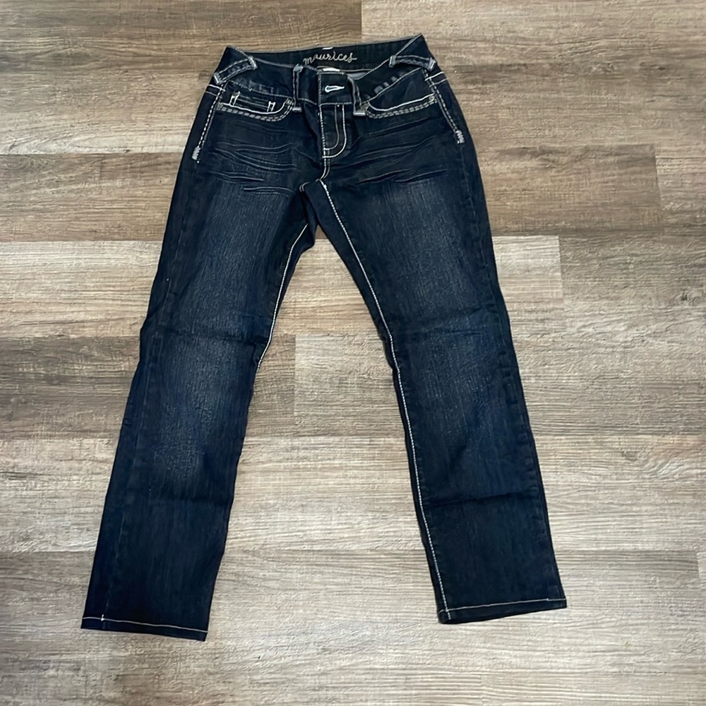 Maurice’s pull on jegging capris